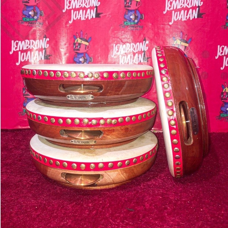 HADROH JEPARA 30 CM JEMBRONG 1 SET REBANA HADROH 1 SET ( 4 BUAH ) MEREK THE JEMBRONG NATURAL HADROH 