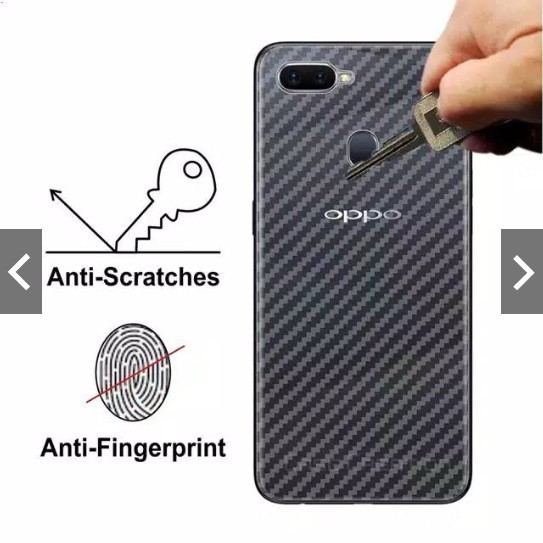 [ PUSATACCHP ] ANTI JAMUR HP ANTIJAMUR BELAKANG HP GARSKIN CLEAR CARBON 3D BACK Oppo A54 4G  A55 5G 