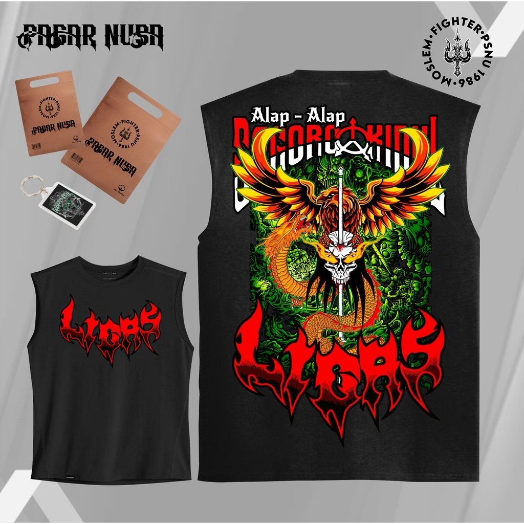 SINGLET PENCAK SILAT PAGAR NUSA SINGLET LIGAS