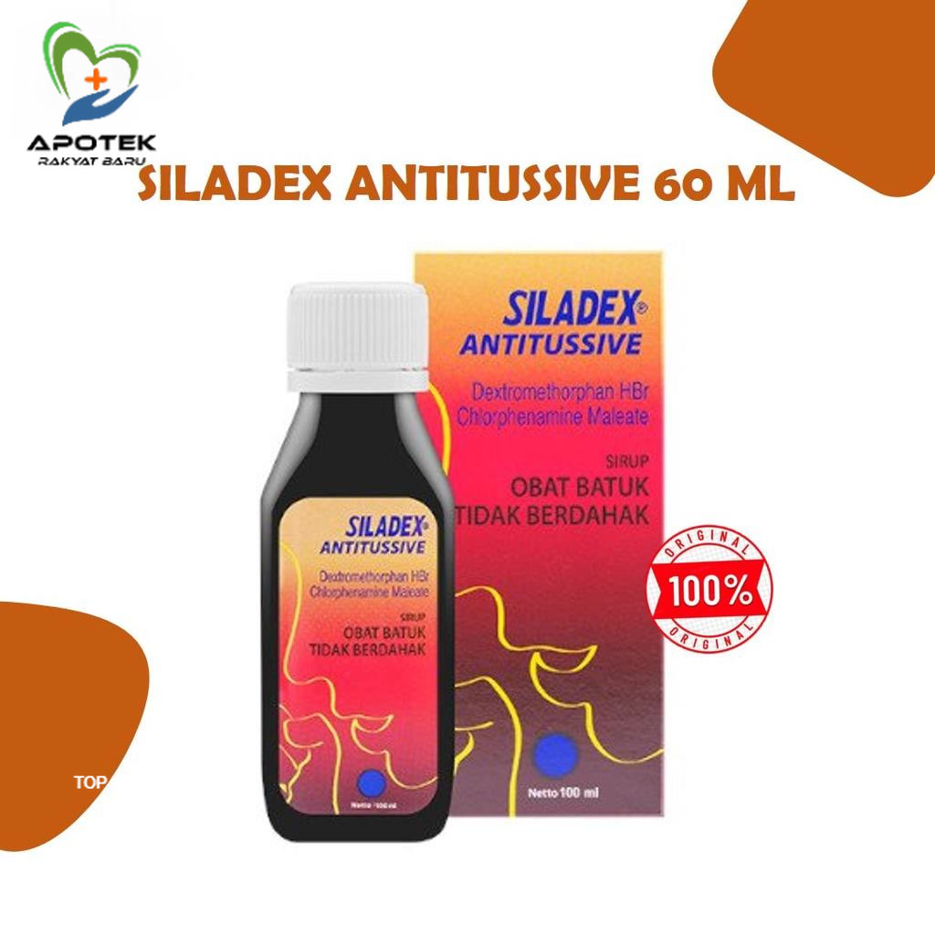 SILADEX MERAH 60 ML Obat Batuk Tidak Berdahak, Batuk Kering, Batuk Alergi