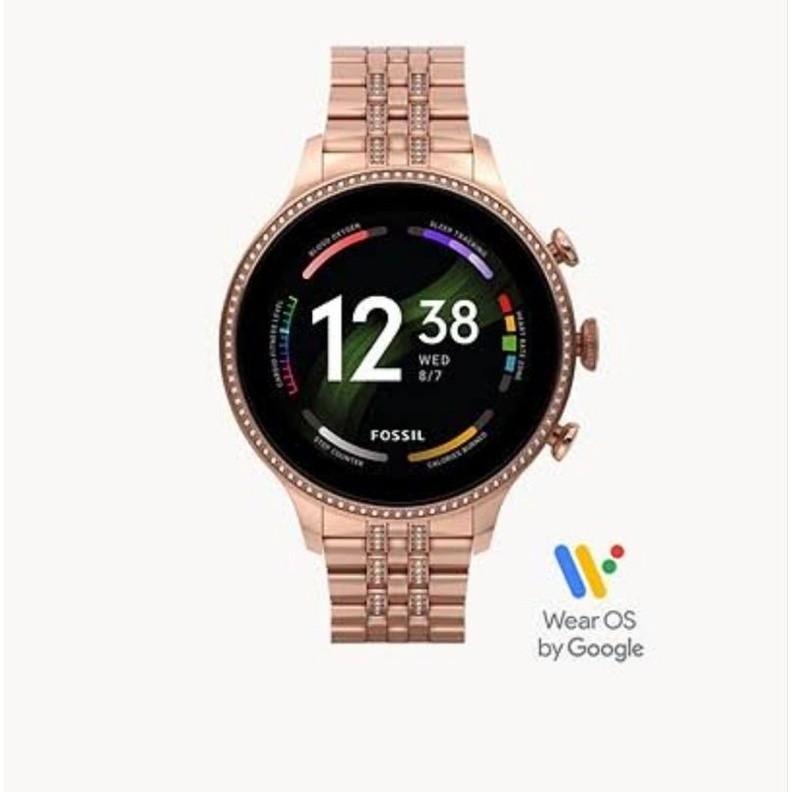 SPESIAL PROMO 70% FTW6077 ORIGINAL FOSSIL SMARTWATCH GEN 6 ROSEGOLD BLINK. FTW6077 ORIGINAL ikavinta
