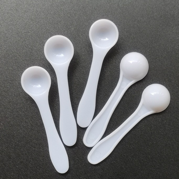 Sendok Takar Kecil Putih untuk Bubuk Susu / Gula / Bumbu (0.25gr)