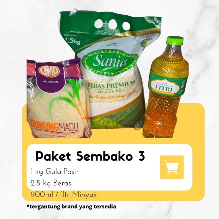 

Paket sembako 3