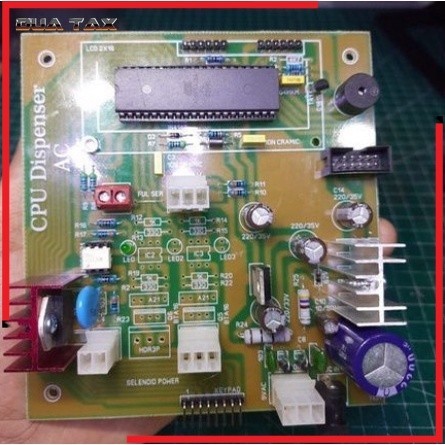 Modul CPU Pompa Bensin Mini Pom Mini AC Atmega 32 V.3.0 Fitur Edit Nama Pertamini Digital