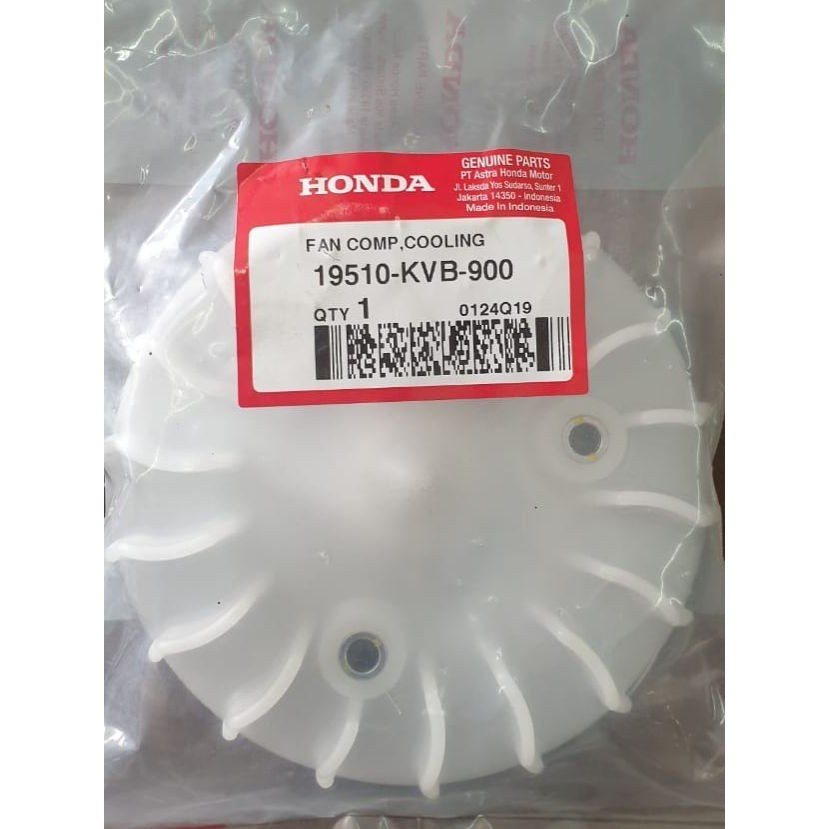 ( POWERV ) ( PAKET 5 ) KIPAS MAGNET RADIATOR HONDA VARIO 19510-KVB-900