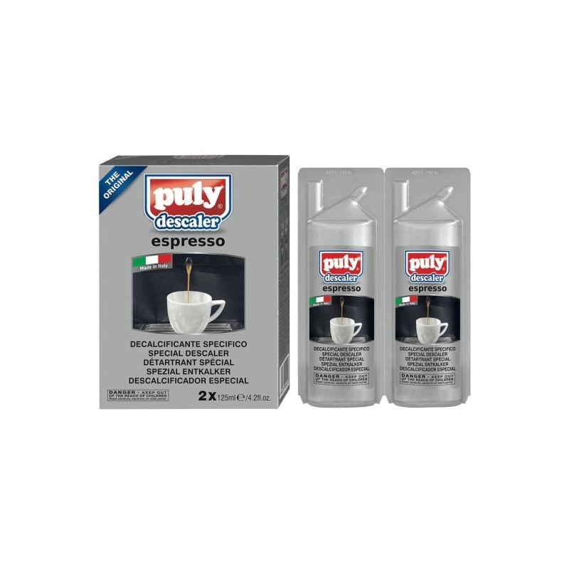 Puly Liquid Descaler Descaling Mesin Kopi Espresso - Paket 2 x 125 ml