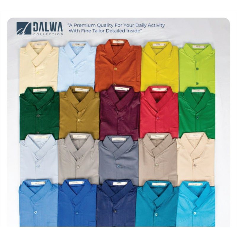 Baju Koko Haibah Dalwa/Baju Taqwa Dalwa