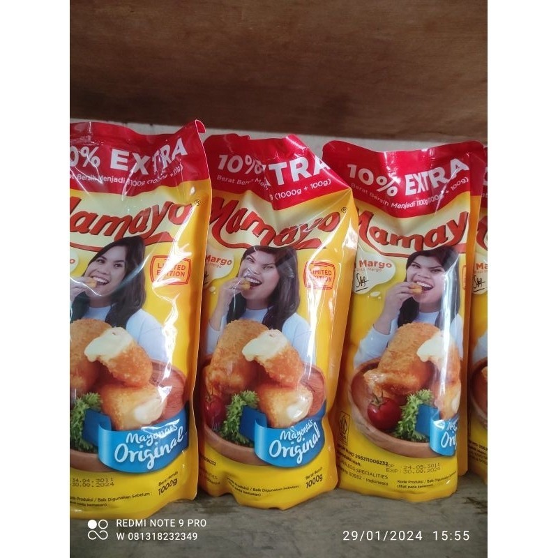 

Mamayo Mayonaise 1 kg refill - MAMAYO