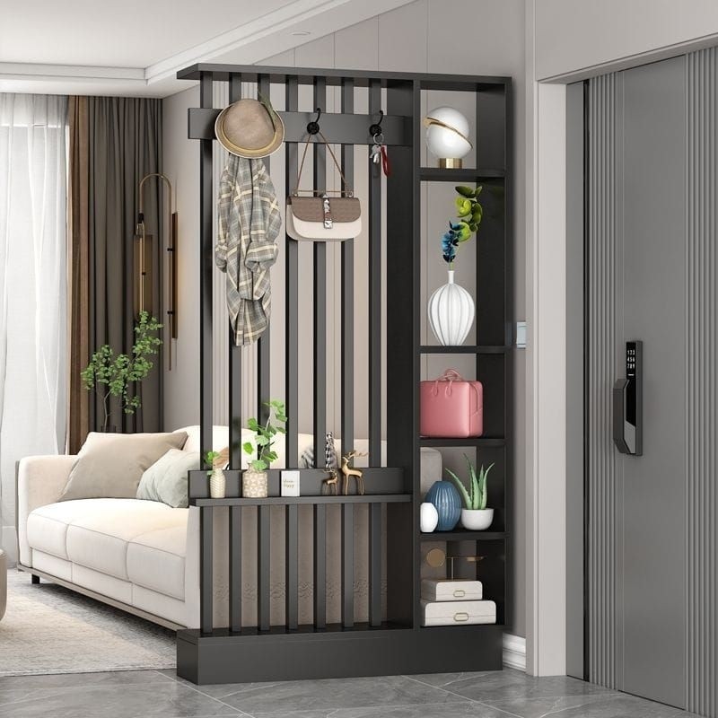 Rak Partisi Penyekat Ruangan Penyekat Ruang Tamu 100 x 20 x 200 Cm Bisa Custom