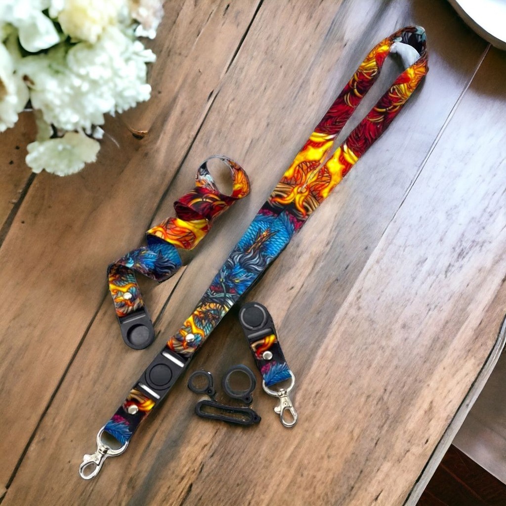 

Lanyard Gantung Name Tag NAGA BIRU