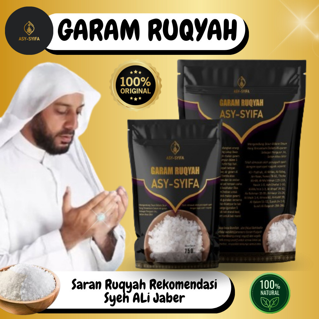 

Garam Asma Ruqyah AsySyifa Original - Meruqyah/Menetralisir Rumah, Toko, Tempat usaha