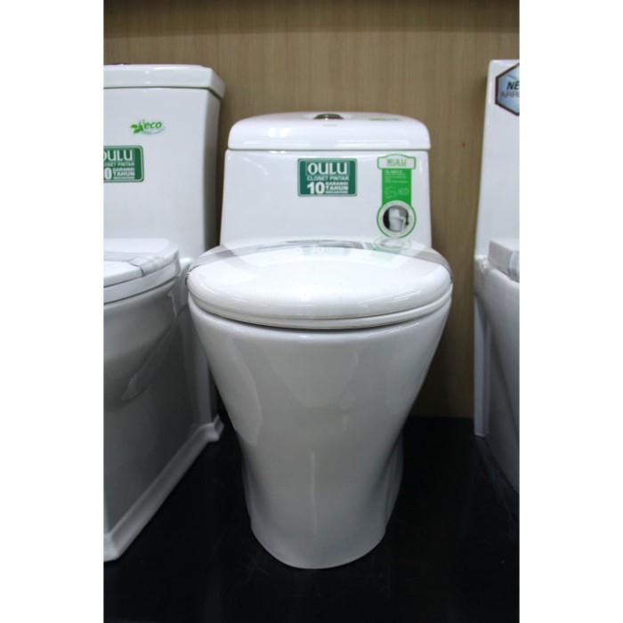 FROMO SPESIAL Closet / Kloset / Toilet Duduk Oulu Kw1 A 865 N A865N One Piece White 1