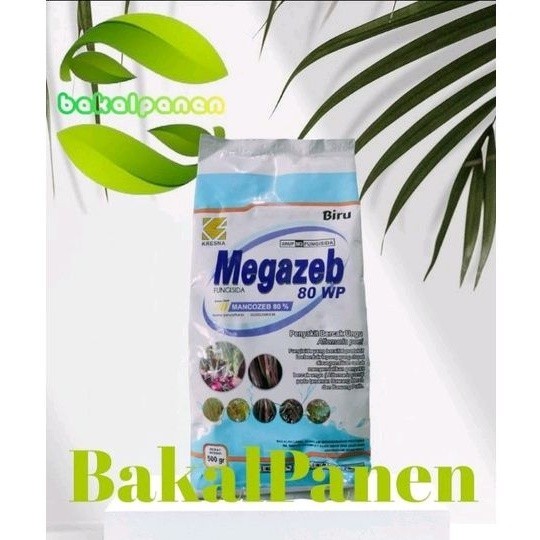 Fungisida obat jamur mankozeb kresna MEGAZEB 500gr & 1kg