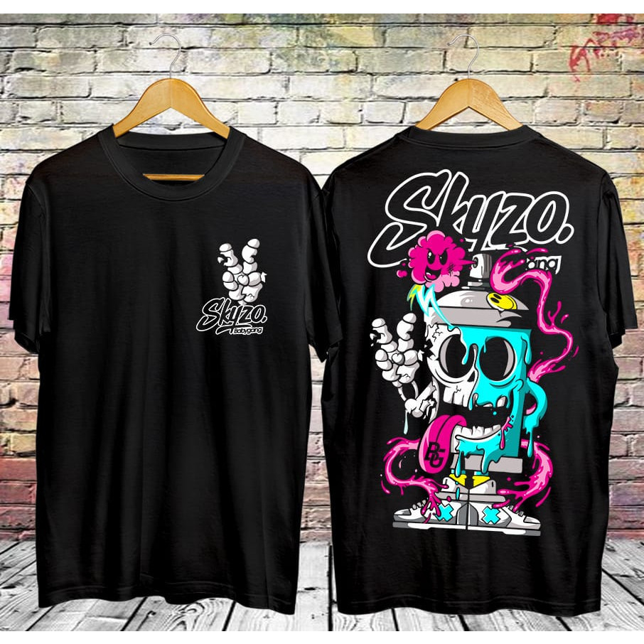 KAOS PRIA DISTRO SKYZO PILOX BABYGANG / KAOS PRIA KEREN TERBARU