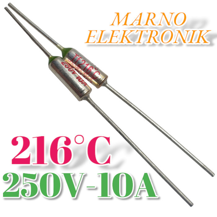 THERMOFUSE 216C 216 C 250V 250 V VOLT 10A AMPER AMPERE -BB12 (10pcs)