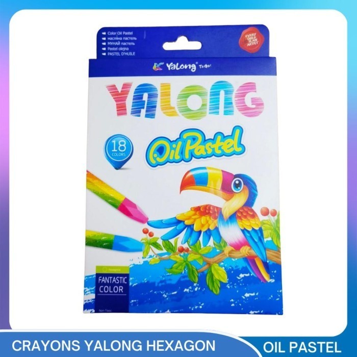 

Crayon Set Art Yalong Oil Pastel Fantastic Color Krayon Hexagonal 3th+ Set Alat Menggambar