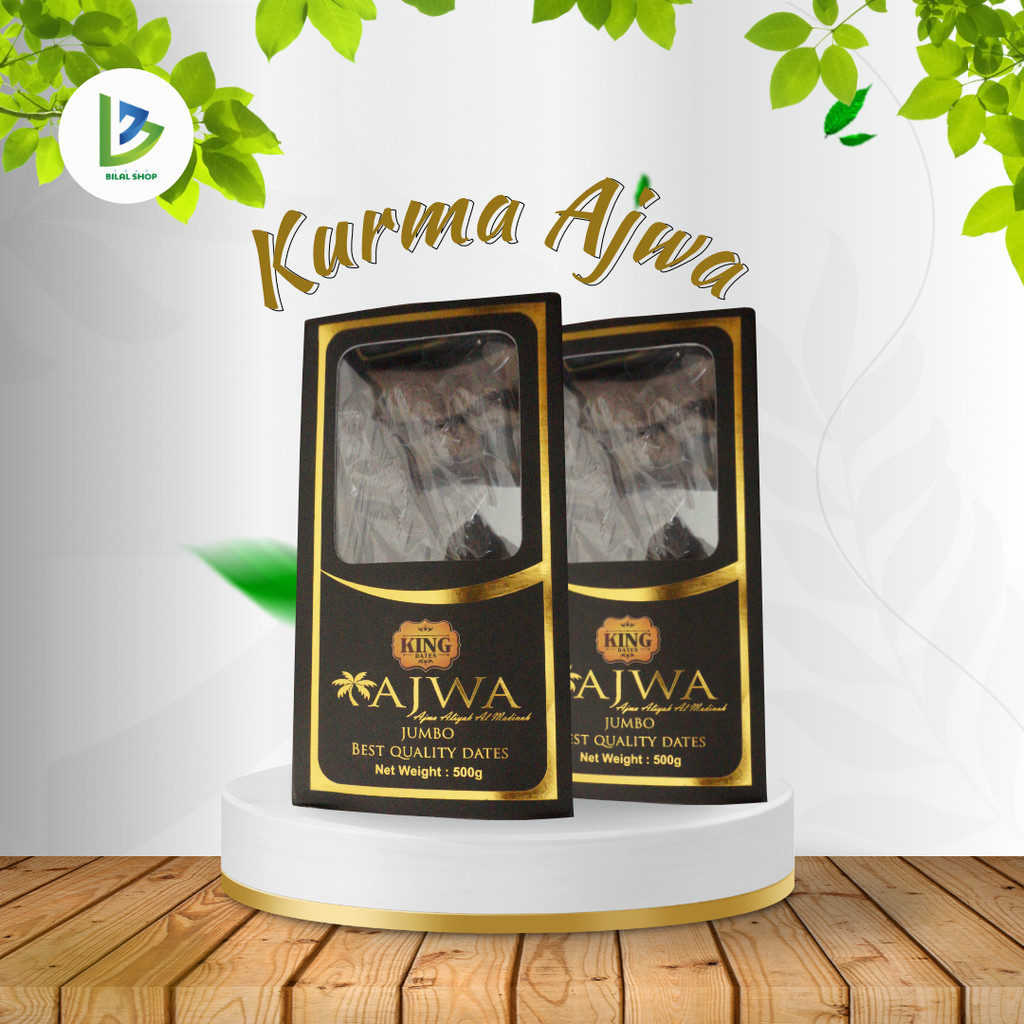 

Kurma Ajwa Premium 500 gram - King Dates