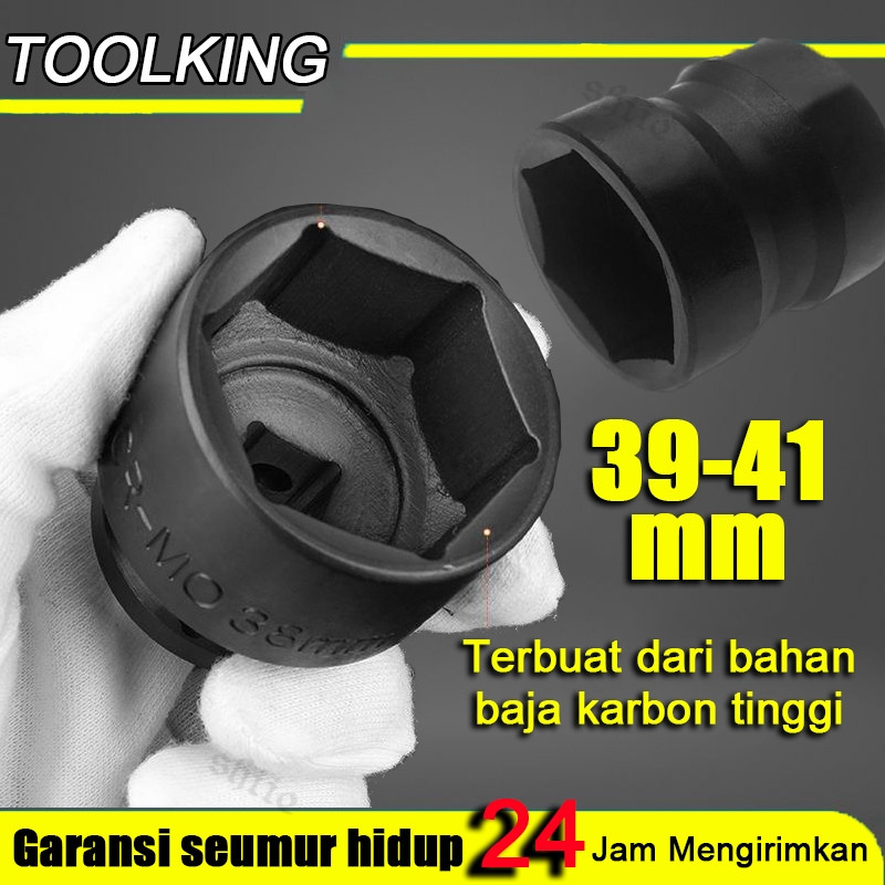 Mata Sok Coupling 39-41mm Kunci CVT Double Head Socket sok kunci mur kopling mata kunci sok cvt 39 x