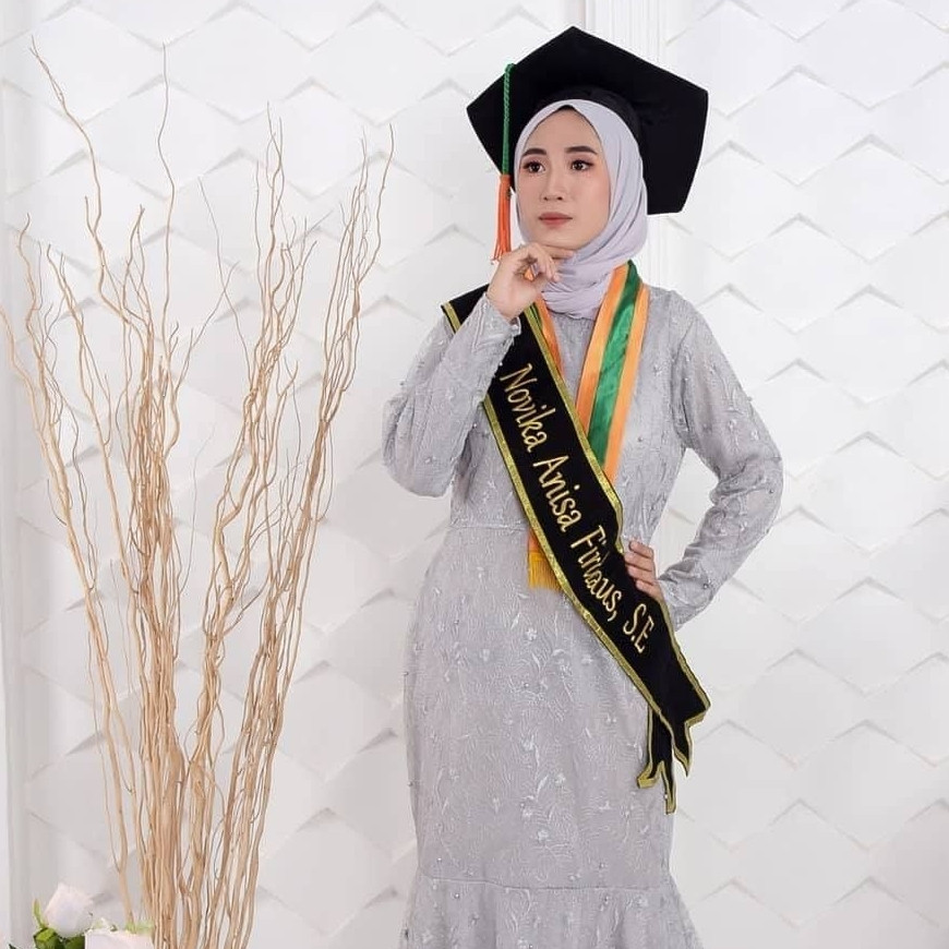 SELEMPANG WISUDA BLUDRU PITA BORDIR CUSTOM Selempang Wisuda