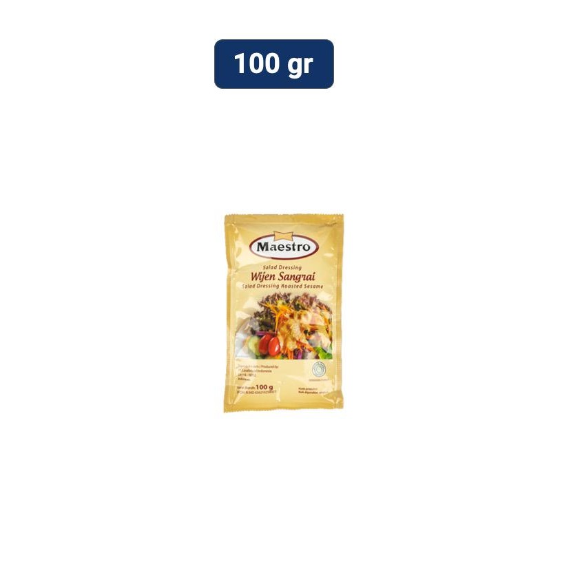 

Maestro Roasted Sesame Sachet 100 gr