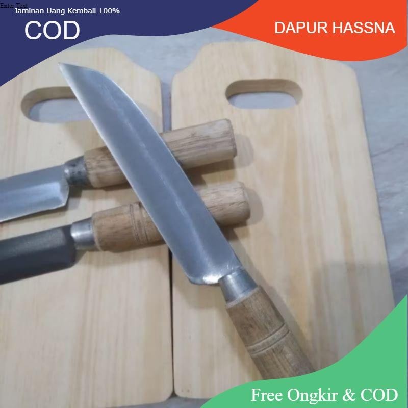 Pisau Dapur Super Tajam Bahan Plat Baja