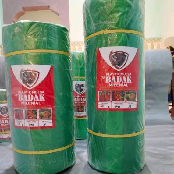 Alltechshop_ Mulsa Plastik Melar Mulsa Pertanian 1 Roll Cap Badak Sangat Lentur Dan Melar