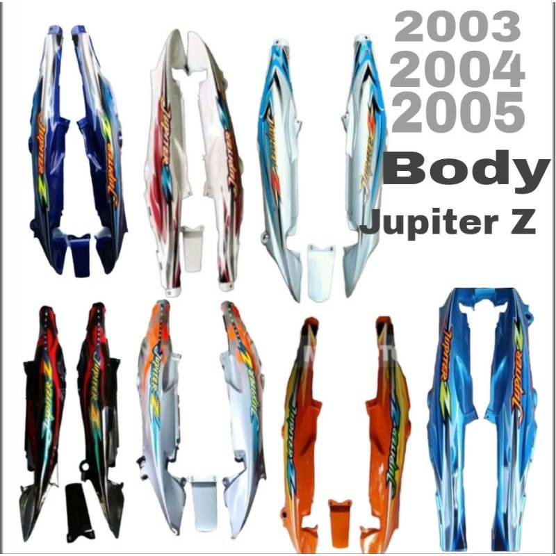 Cover Body Jupiter Z Burhan Burung Hantu Bagian Belakang Jupiter Z Lama Old 2003 2004 2005 Polos Dan
