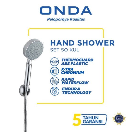 ONDA Hand Shower / Shower Set ONDA SO KUL / Shower Mandi