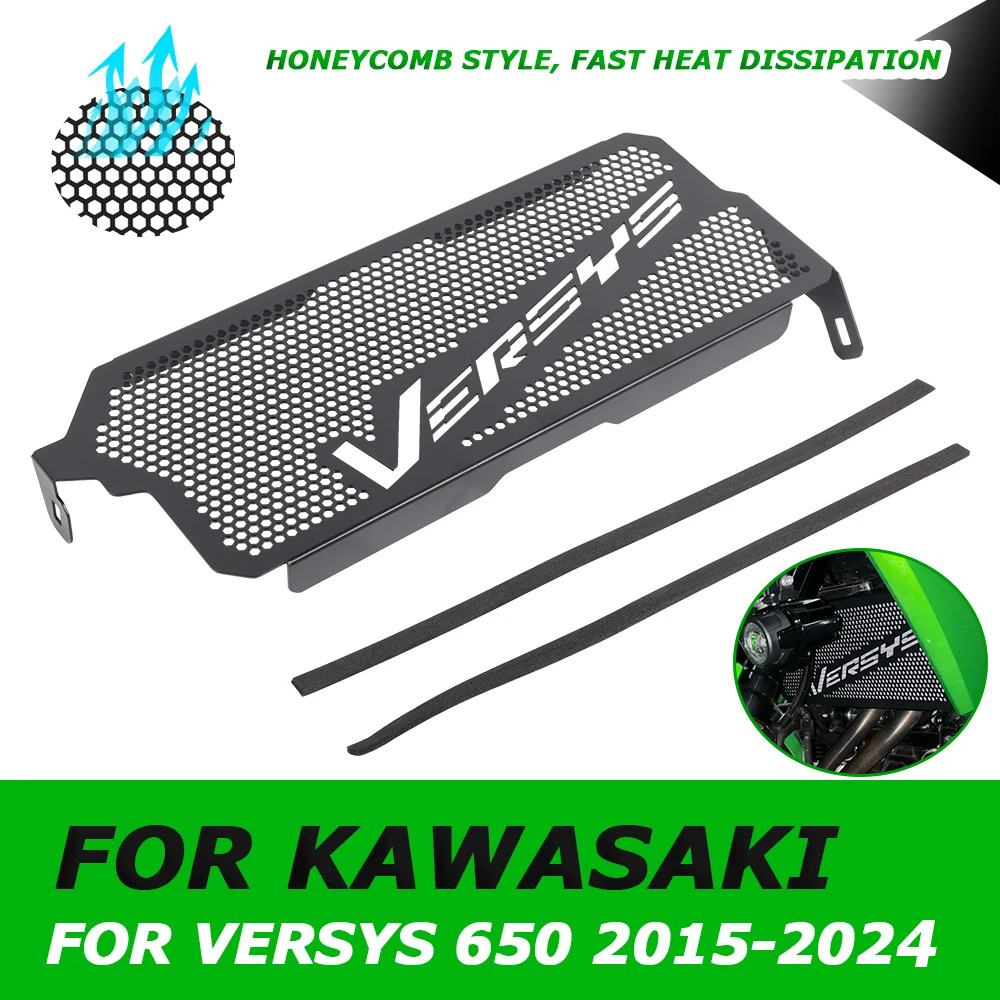 For Kawasaki Versys 650 Versys650 2019 2020 2021 2022 2023 2024 Motorcycle Accessories Radiator Gril