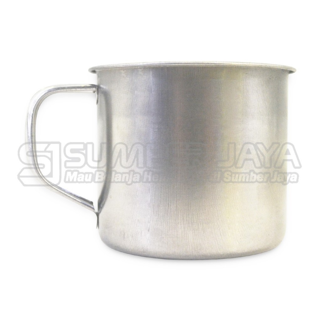 Cangkir Stainless Steel Cup Mug Gelas Jadul / Cangkir Jadul RRT 7 cm