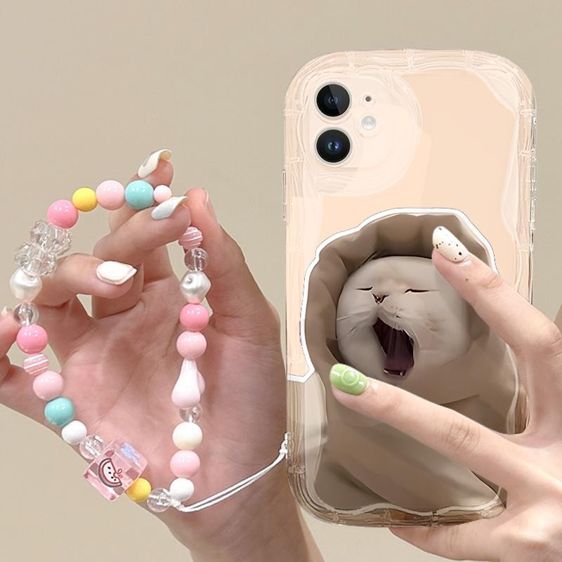 Casing Hp For Samsung A23 4G 5G A20 A20s A21s A22 4G A24 A25 Case Cute Cat Silikon Antishock Kesing 