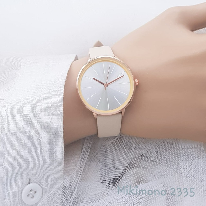 ( Best Seller ) Jam Tangan Wanita MIKIMONO 2335 Original Tali Kulit -Bisa Cod