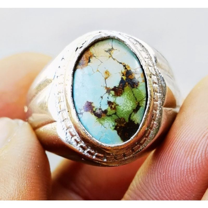 Batu akik natural pirus persia