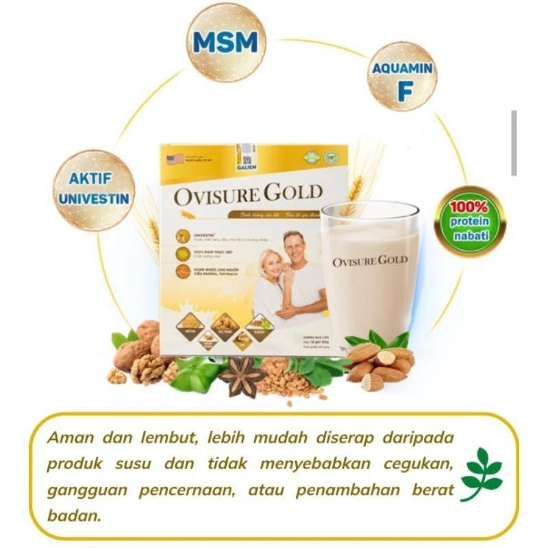 

OVISURE GOLD Susu USA Original Susu Untuk Tulang Dan Sendi