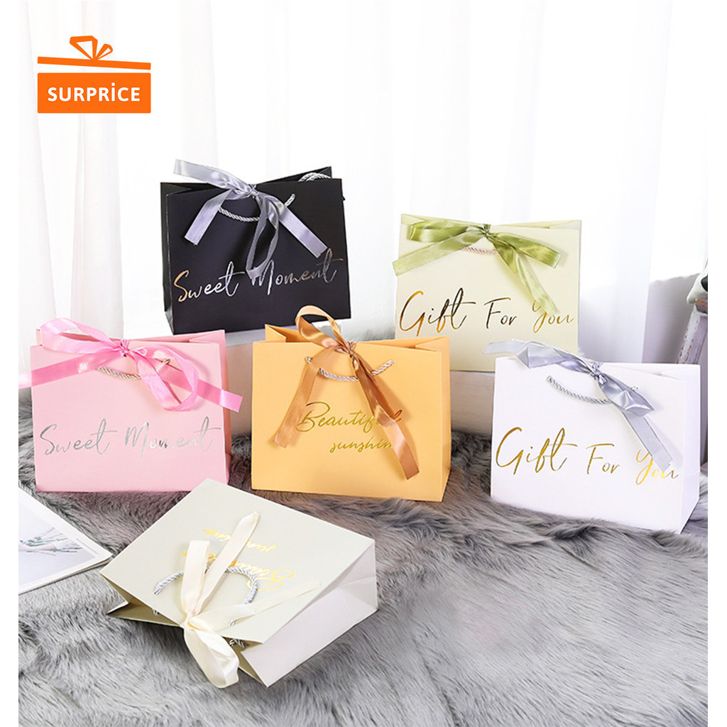 

Surprice Paperbag 24,5x19,5x9,5 cm Tali Pita / Goodie Bag / Tas Kado / Paperbag