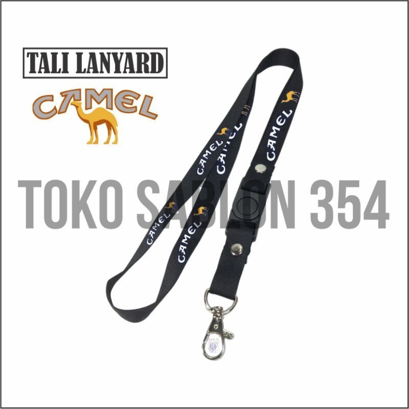 

Gantungan kunci CAMEL tali lanyard merek rokok gantungan leher id card name tag By Ews.co