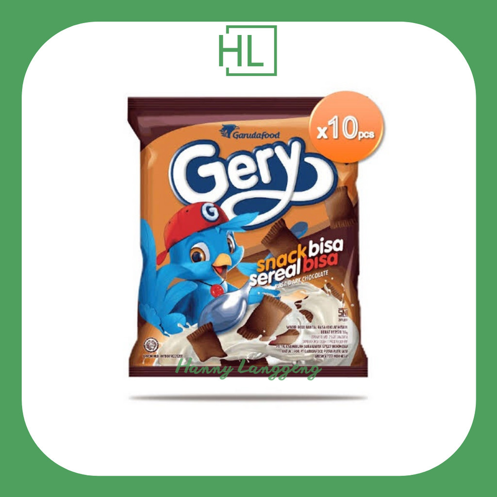 

[HL] Gery Snack Sereal Bantal 1 renceng 10 pcs 10x8gr