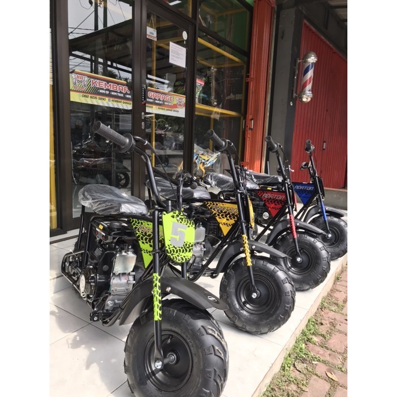 promo diskon 70% motor mini norton 105cc matic 4 tak klasik bike