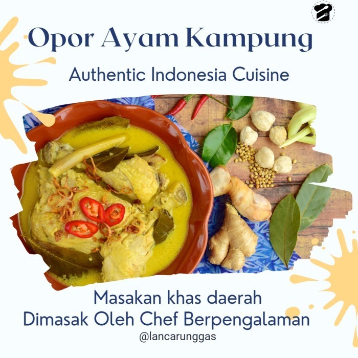 

Opor Ayam Kampung Dimasak Utuh 1 Ekor Fresh Masakan Baru