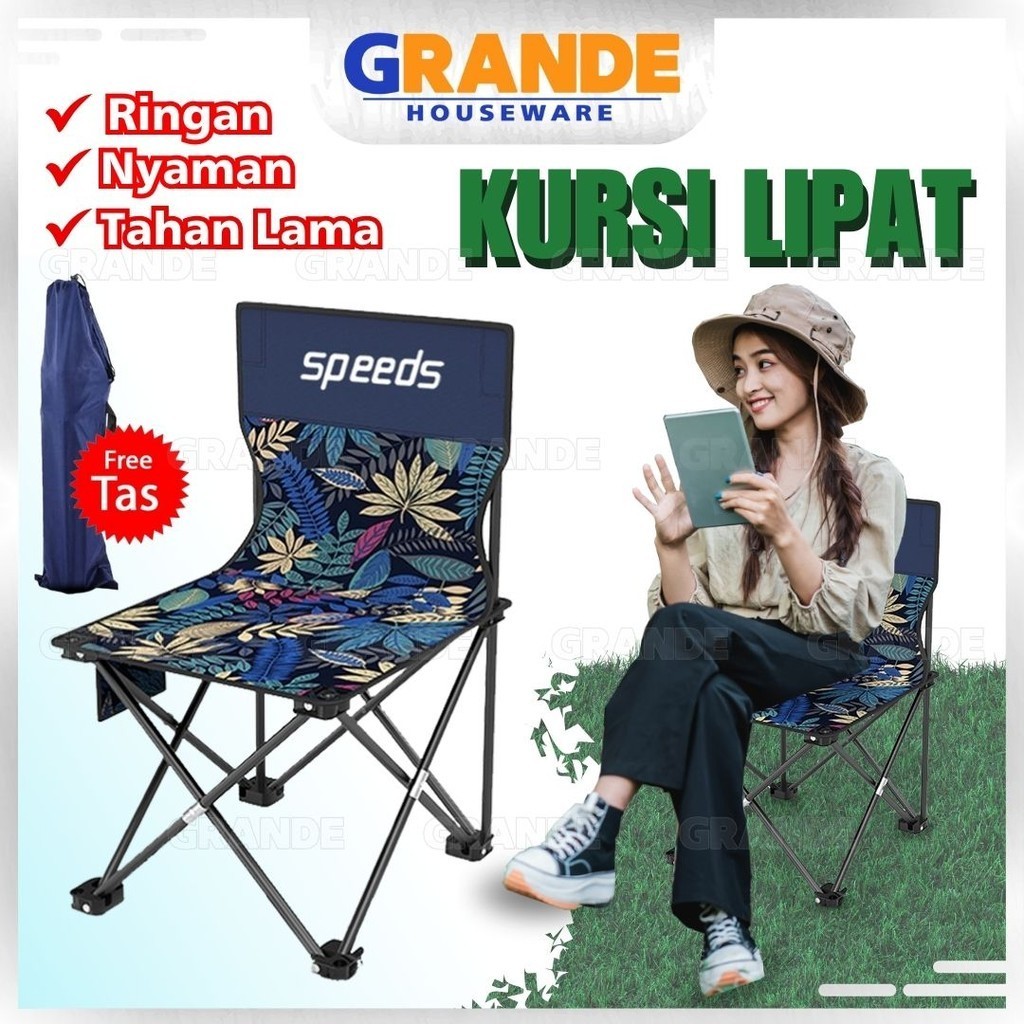 Kursi Lipat Folding Chair Portable Kursi Pantai Kursi Lipat Santai