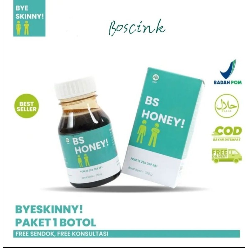 

BS HONEY Original - Madu Byeskinny Honey Asli Penggemuk Badan Herbal Alami