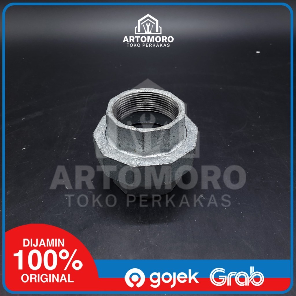 Water Mur 1 inch Galvanis