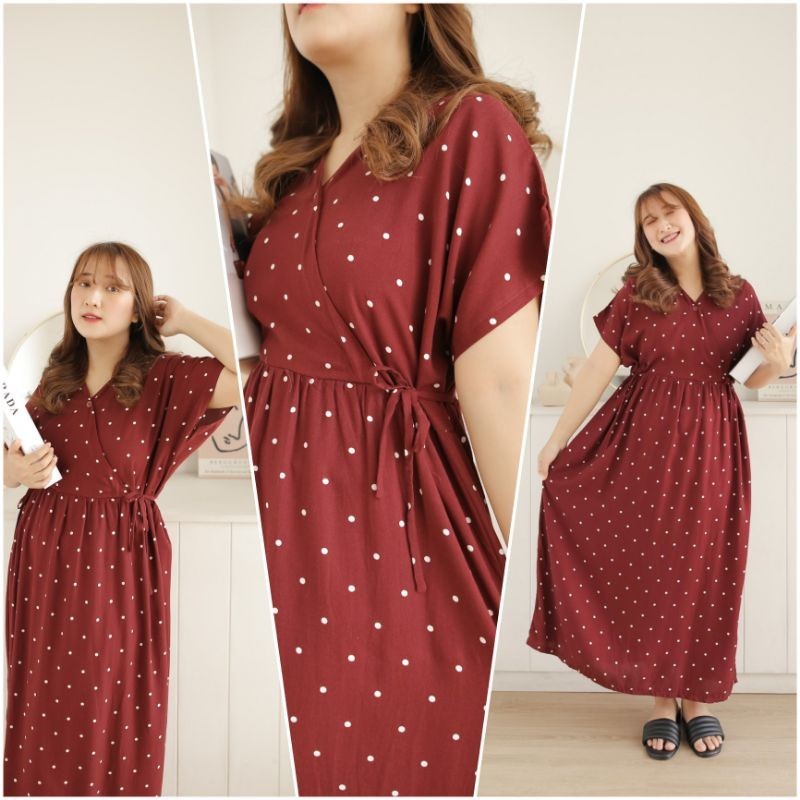 Daster Kimono JUMBO LD140 & LD120 Bahan Rayon Premium / Daster Busui / Daster Bumil | Oriani