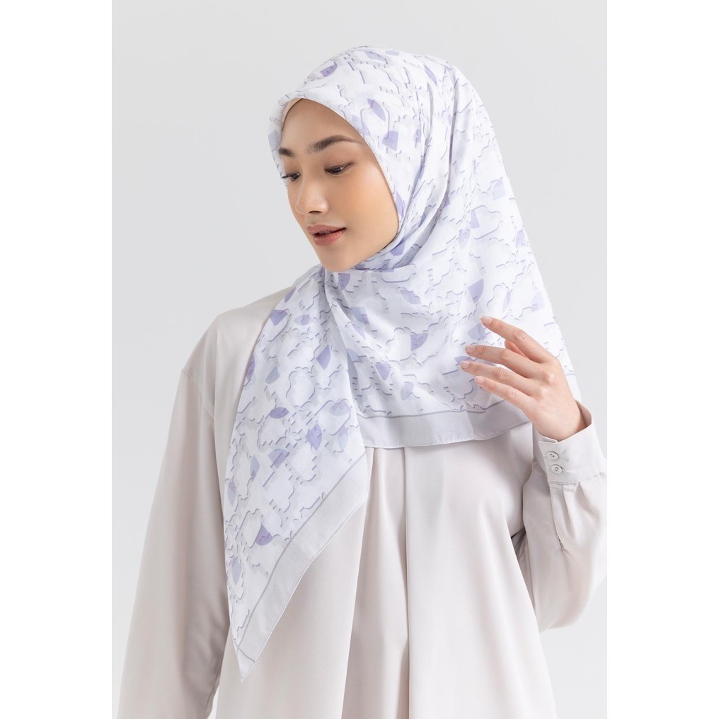 Scarf - Thara Scarf - RiaMiranda - Charcoal Grey, All Size