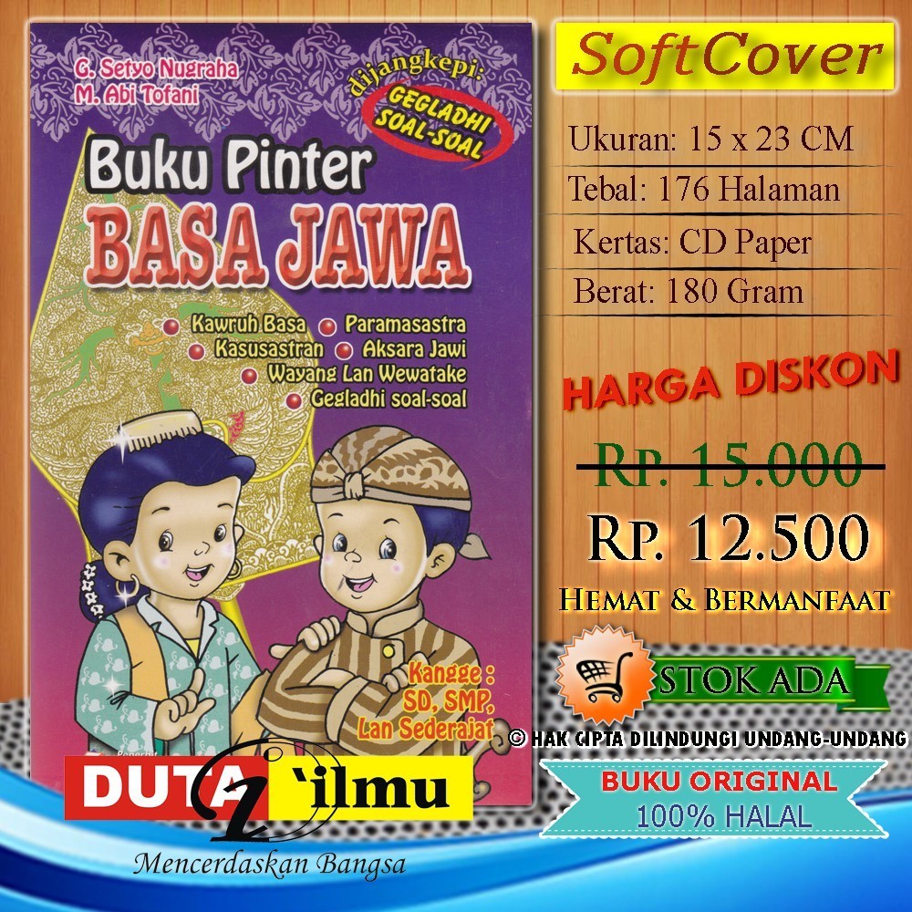 

Buku Pinter Basa JAWA