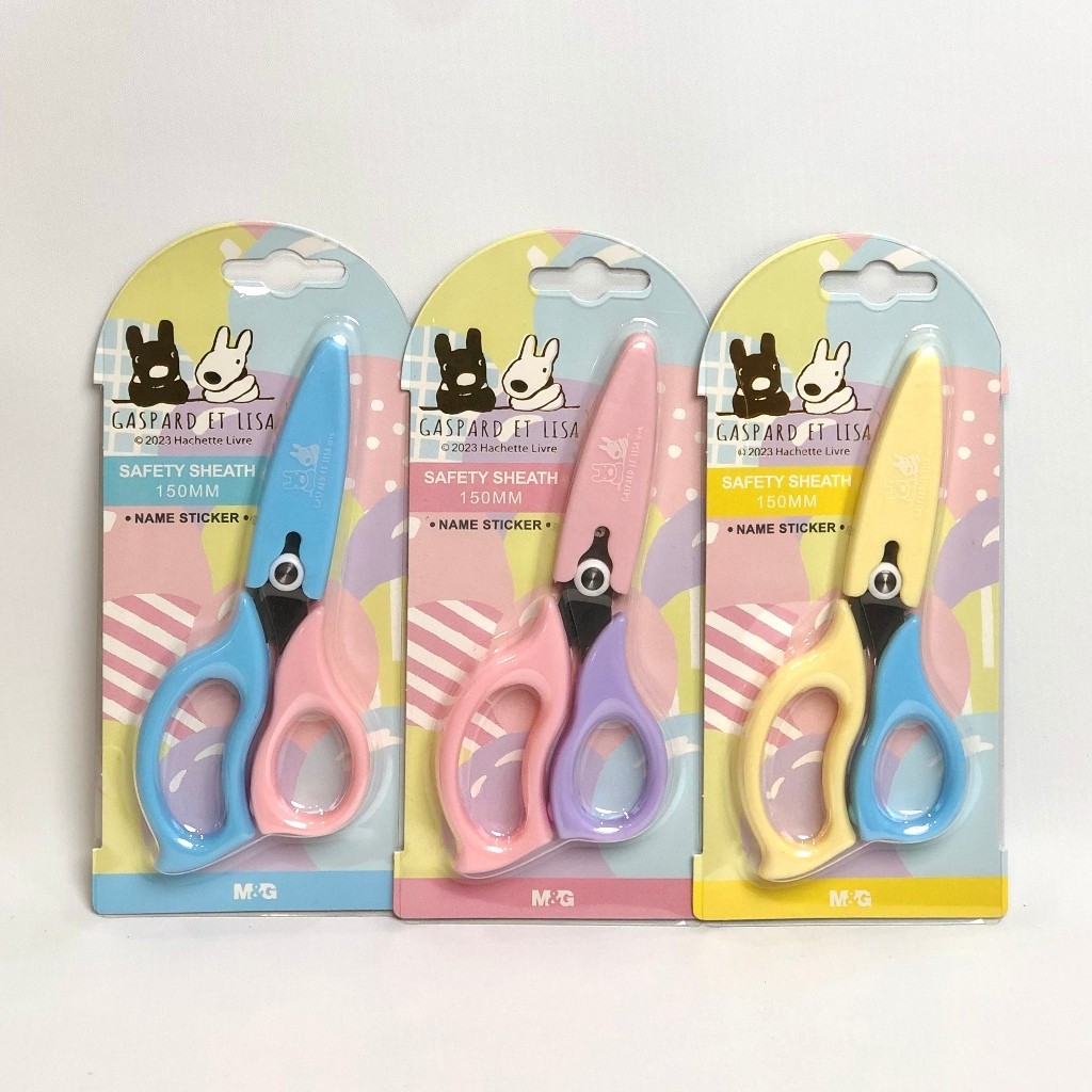 

M&G Scissors Gaspard Et Lisa Pastel Gunting Pemotong Warna Pastel Motif Gaspard Et Lisa Stainless Steel #QSS913S3 - SATUAN