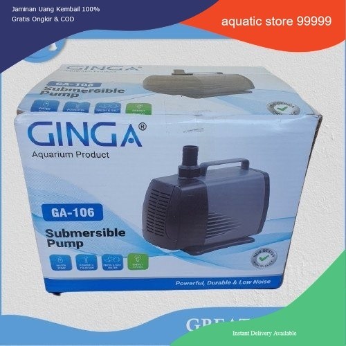 GINGA GA 106 GA106 mesin pompa air aquarium kolam hidroponik