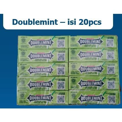 

wrigley's doublemint (Permen Karet) - Mint