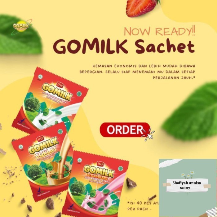 

SUSU GOMILK SACHET ECER 25gr