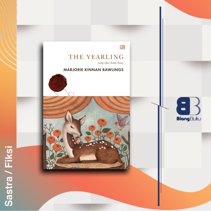 Buku Novel The Yearling - Marjorie Kinnan Rawlings Ori Gramedia